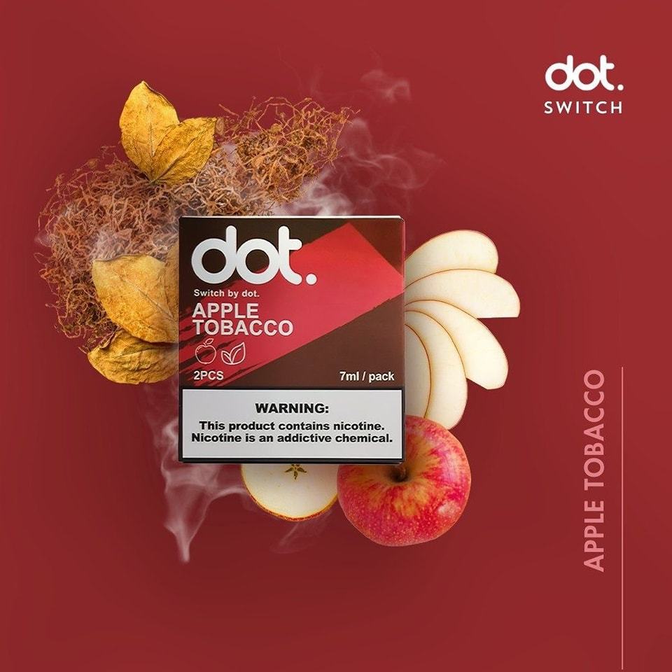 DOTMOD DOT SWITCH 佩特里原裝煙彈|3.5ml大容量煙彈|一盒2顆|買3盒送主機優惠套裝-VAKA糖果雲煙館