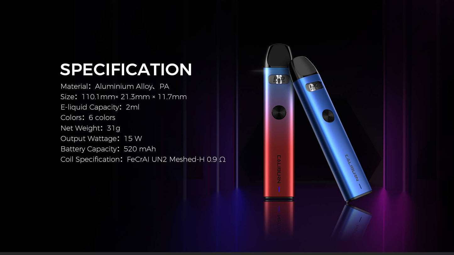 Uwell 咖喱 A2 主機套裝|輕巧便攜・穩定輸出・細膩口感-台灣現貨