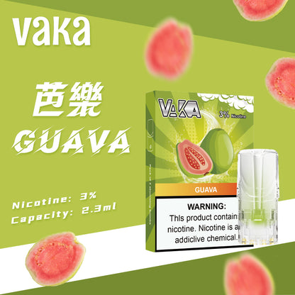 【VAKA煙彈】一代七彩發光彈 新品替換型透明發光煙彈 一盒三入 通用一代主機-台灣現貨