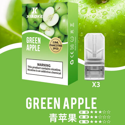 XIAOKE 梟客一代煙彈｜替換式霧化彈 多口味選擇 適用梟客一代主機 電子煙煙彈-台灣現貨