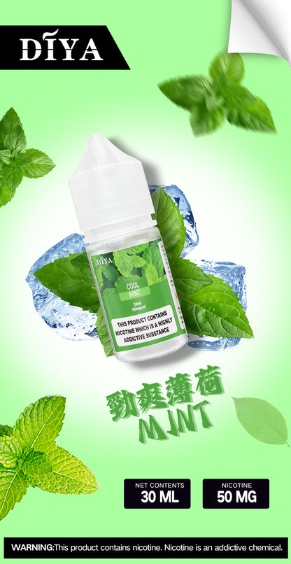 DIYA 叮啞煙油 30ML｜尼古丁鹽小煙油｜水果特調風味煙油｜POD注油電子煙油推薦-VAKA糖果雲煙館