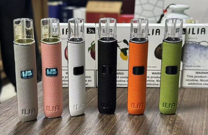 ILIA 哩亞皮革主機｜一代通用電子煙主機｜雙檔功率可調 Type-C 快充-台灣現貨