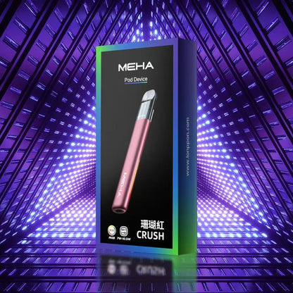 MEHA 魅嗨五代主機｜Meha Crush 五代電子煙主機｜三段功率調節 智慧氛圍燈設計｜適用魅嗨五代煙彈-台灣現貨