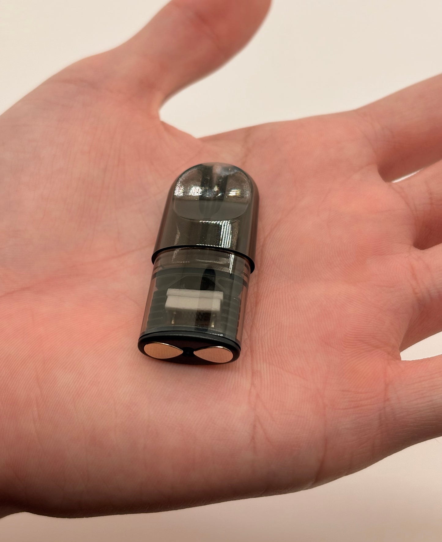 【五代1.2ML上下分離式空彈】白色陶瓷芯、黑色不透明煙彈殼｜適配於五、六代主機｜不漏油，不燒焦｜台灣現貨秒發