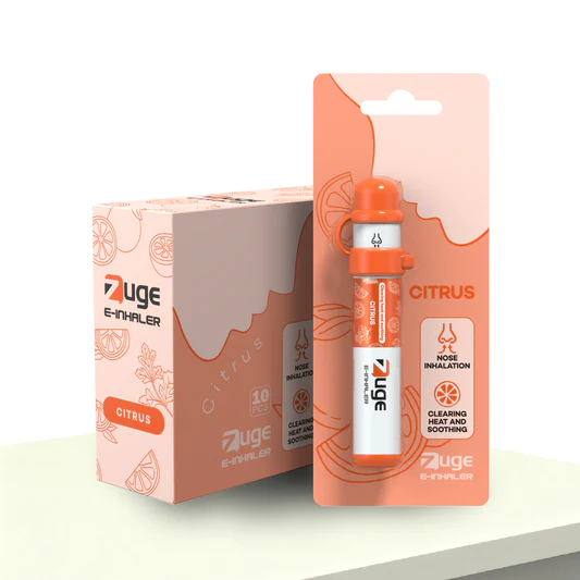 【越南ZUGE E-inhaler草本電子鼻通】舒緩鼻塞、提神醒脑、草本艾納香 | 一次性電子鼻通棒 | VAKA糖果雲煙館