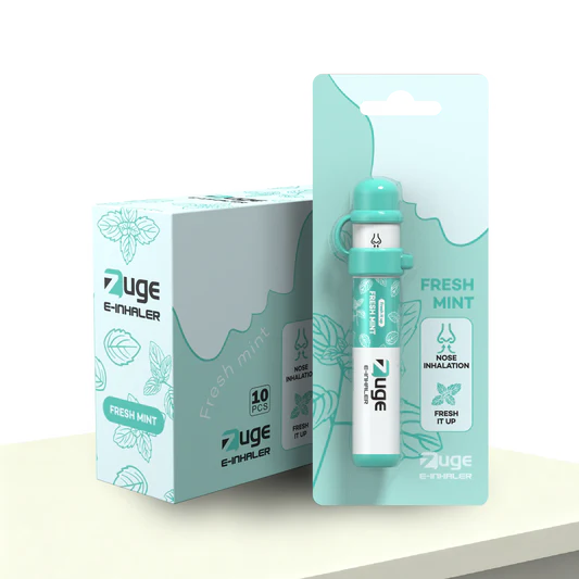 【越南ZUGE E-inhaler草本電子鼻通】舒緩鼻塞、提神醒脑、草本艾納香 | 一次性電子鼻通棒 | VAKA糖果雲煙館