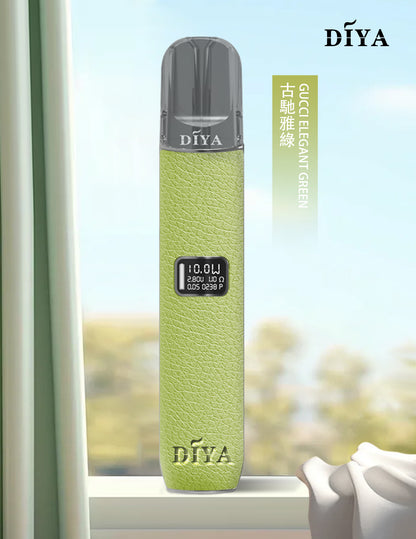 DIYA 叮啞皮革主機｜皮革質感設計・LED螢幕・8W/10W雙功率調節-台灣現貨