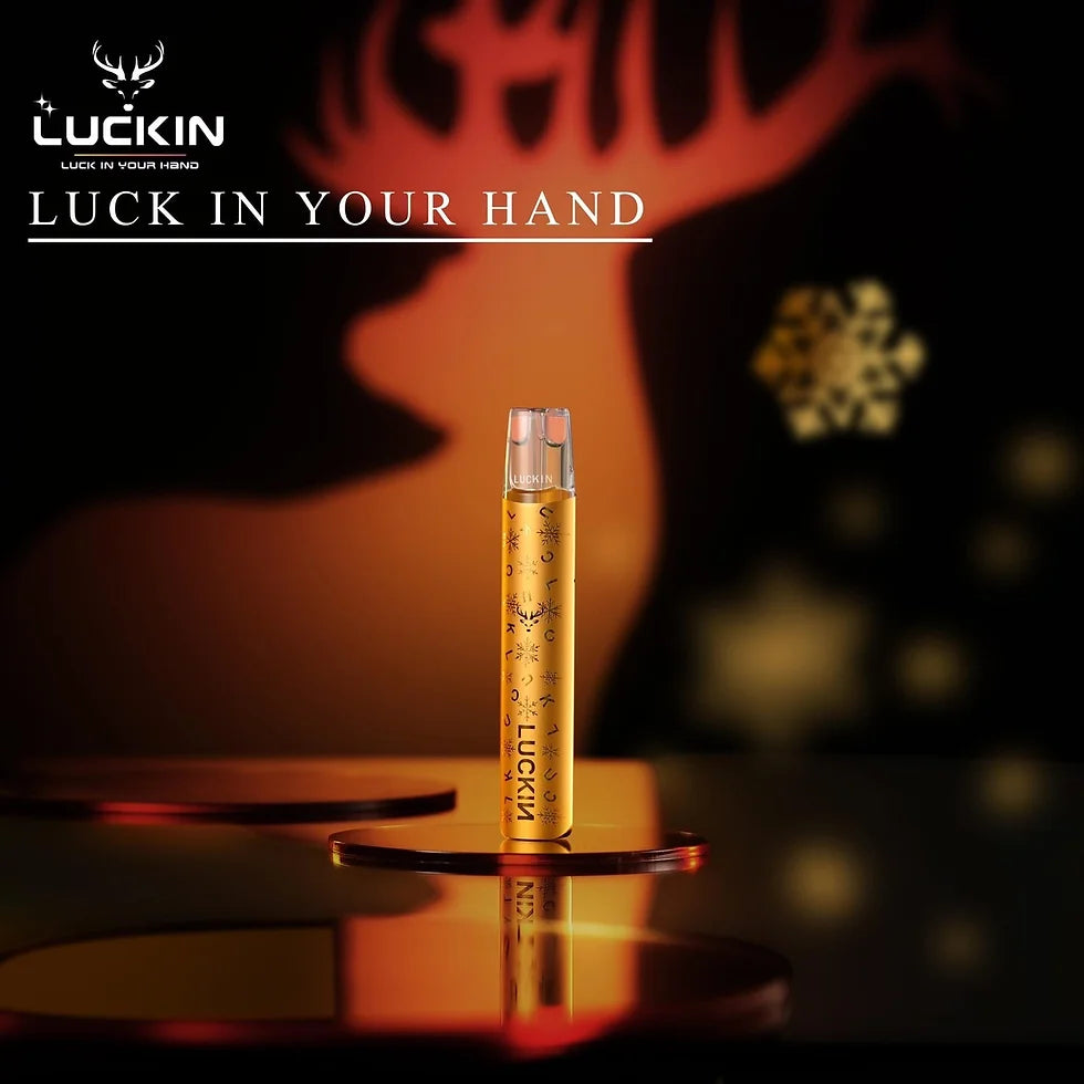 LUCKIN 幸運主機｜一代通用電子煙主機｜7W-10W可調功率｜400mAh｜Type-C快充｜智能震動提醒-台灣現貨