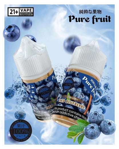 Pure Fruit 純粹果物煙油 30ML｜水果系列電子煙油｜天然果香風味 Vape Juice｜多口味煙油推薦-VAKA糖果雲煙館