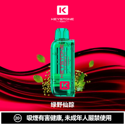 鑰石 25000口 換彈式電子煙｜可視油倉＋1100mAh超大電池｜買煙彈送主機-VAKA糖果雲煙館