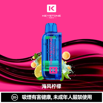 鑰石 25000口 換彈式電子煙｜可視油倉＋1100mAh超大電池｜買煙彈送主機-VAKA糖果雲煙館