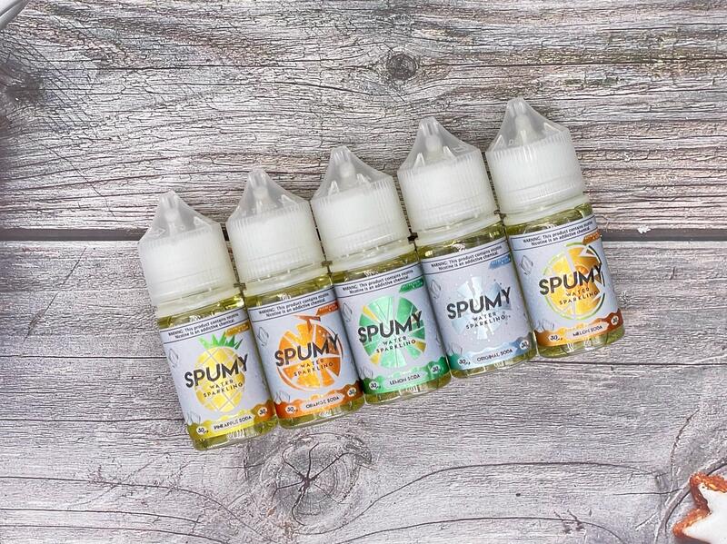 SPUMY 蘇打系列煙油 30ML｜氣泡水果風味煙油｜清爽冰涼果香體驗 VAKA糖果雲煙館