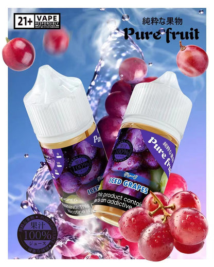 Pure Fruit 純粹果物煙油 30ML｜水果系列電子煙油｜天然果香風味 Vape Juice｜多口味煙油推薦-VAKA糖果雲煙館