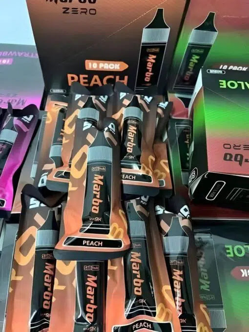 Marbo Bar 9000口拋棄式電子煙｜14ML大容量煙油｜Mesh網狀霧化芯｜MTL/DTL氣流調節｜Type-C充電一次性電子煙-VAKA糖果雲煙館
