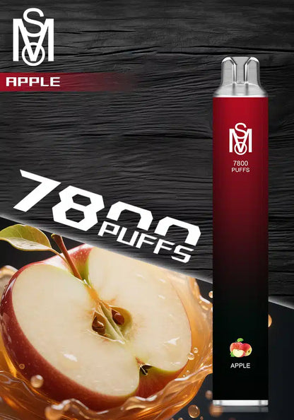 MSO爅嘶一次性電子煙 7800 Puffs 長效大容量拋棄式電子煙 多口味輕巧便攜款-VAKA糖果雲煙館